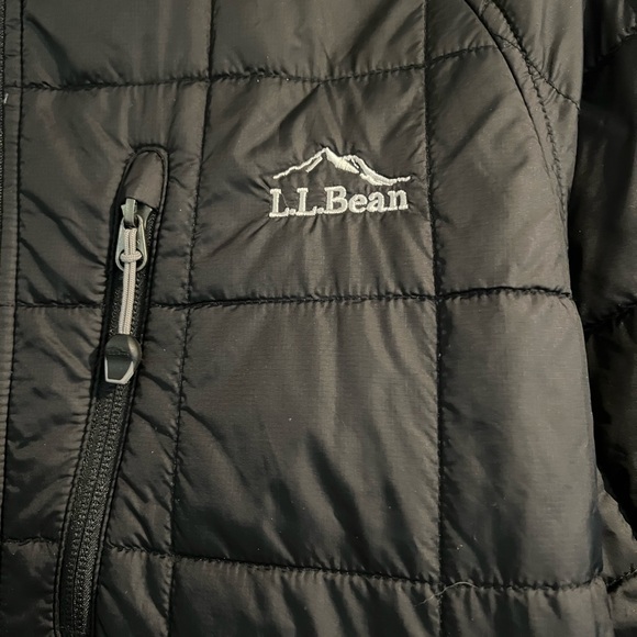L.L. Bean Men's S black PrimaLoft Packaway Quilted Jacket, washed, never worn - Picture 3 of 5